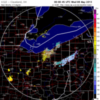 base velocity image from Cleveland, OH