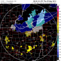 base velocity image from Cleveland, OH