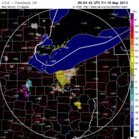 base velocity image from Cleveland, OH