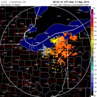 base velocity image from Cleveland, OH