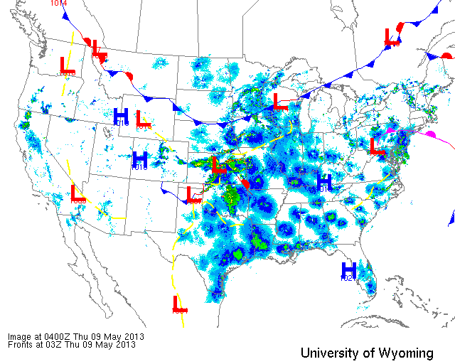 national composite nexrad from around 11:00pm on 5/8/13