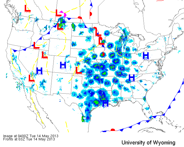 national composite nexrad from around 11:00pm on 5/13/13