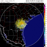 base velocity image from Corpus Christi