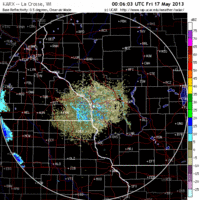 base reflectivity image from la crosse, wi
