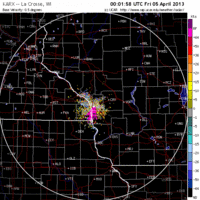 base velocity image from la crosse, wi