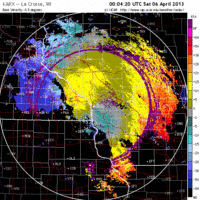 base velocity image from la crosse, wi