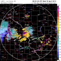 base velocity image from la crosse, wi