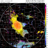 base velocity image from la crosse, wi