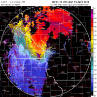 base velocity image from la crosse, wi