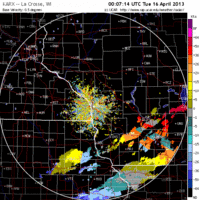 base velocity image from la crosse, wi