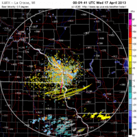 base velocity image from la crosse, wi