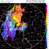 base velocity image from la crosse, wi