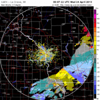 base velocity image from la crosse, wi