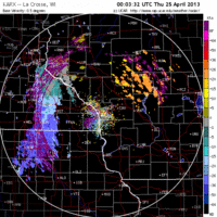 base velocity image from la crosse, wi