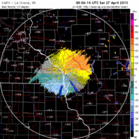 base velocity image from la crosse, wi