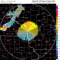 base velocity image from la crosse, wi