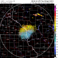 base velocity image from la crosse, wi