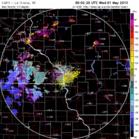 base velocity image from la crosse, wi