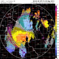 base velocity image from la crosse, wi