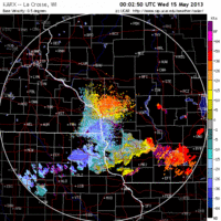 base velocity image from la crosse, wi