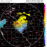 base velocity image from la crosse, wi