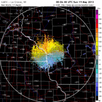 base velocity image from la crosse, wi