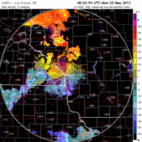 base velocity image from la crosse, wi