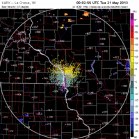 base velocity image from la crosse, wi