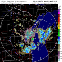 base reflectivity image from green bay, wi