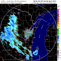 base reflectivity image from green bay, wi