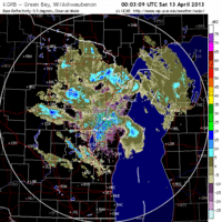 base reflectivity image from green bay, wi