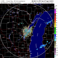 base reflectivity image from green bay, wi