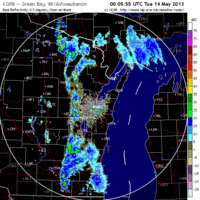 base reflectivity image from green bay, wi