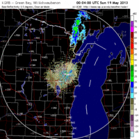 base reflectivity image from green bay, wi