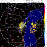 base velocity image from green bay, wi