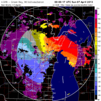 base velocity image from green bay, wi