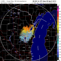 base velocity image from green bay, wi