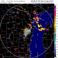 base velocity image from green bay, wi