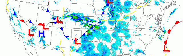 Riders on the storm push north into the Upper Midwest